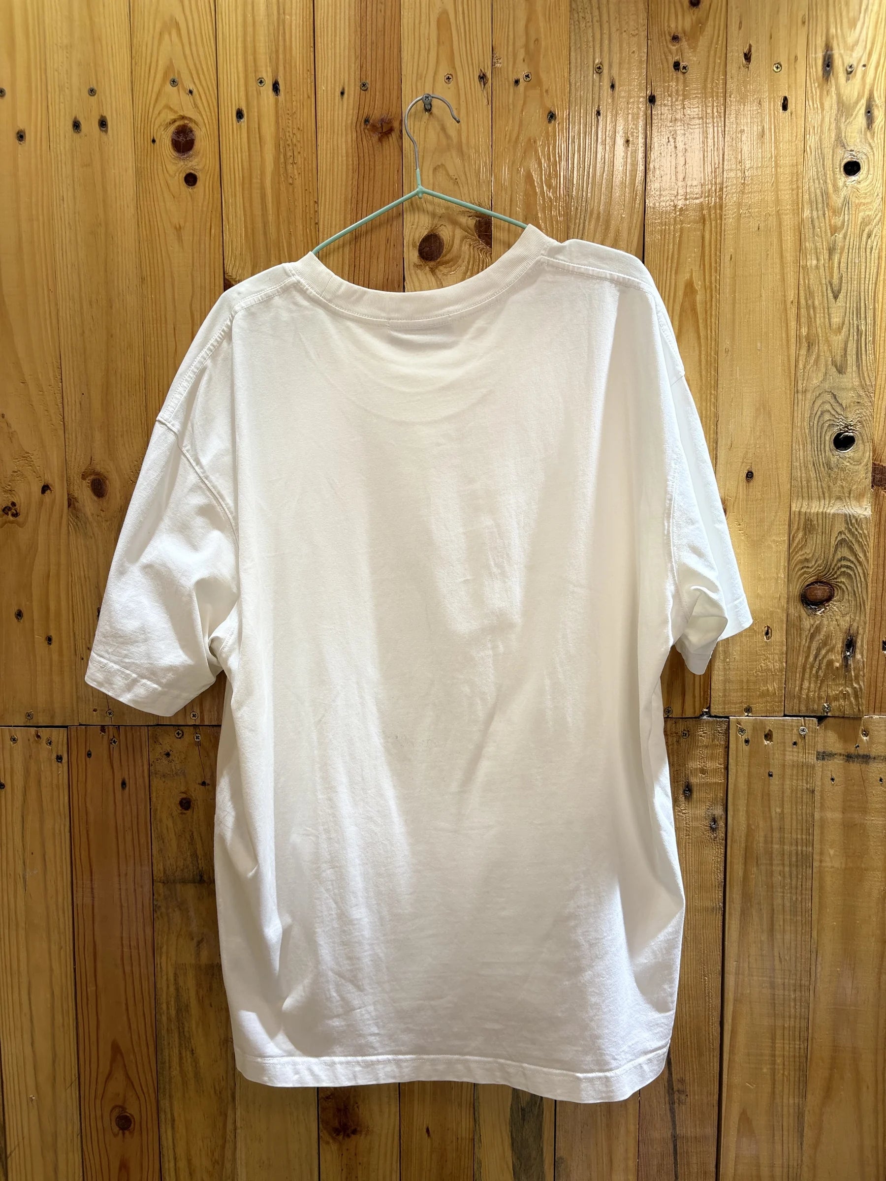 T-shirt blanc premium minimal