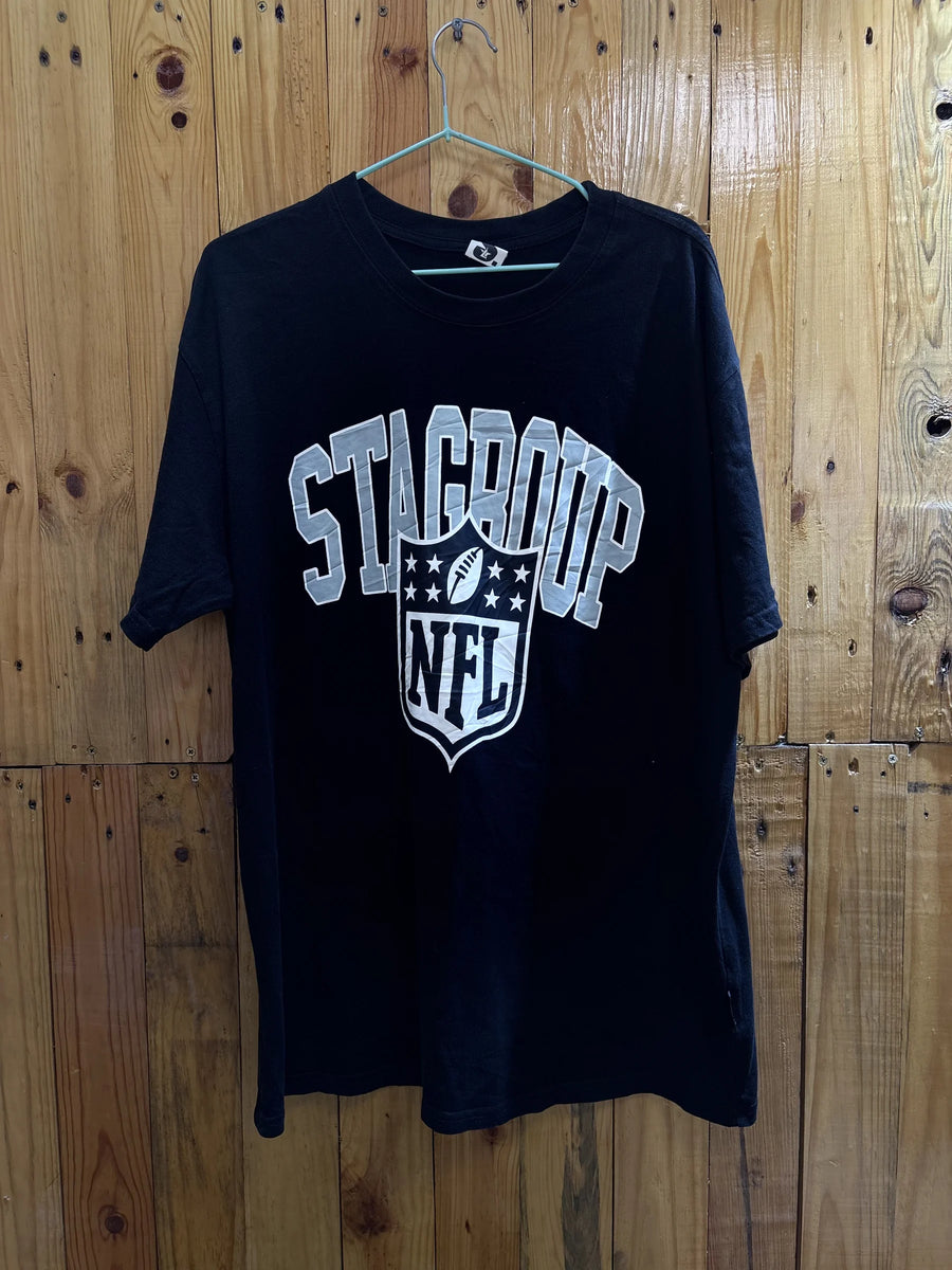 T-shirt noir football américain