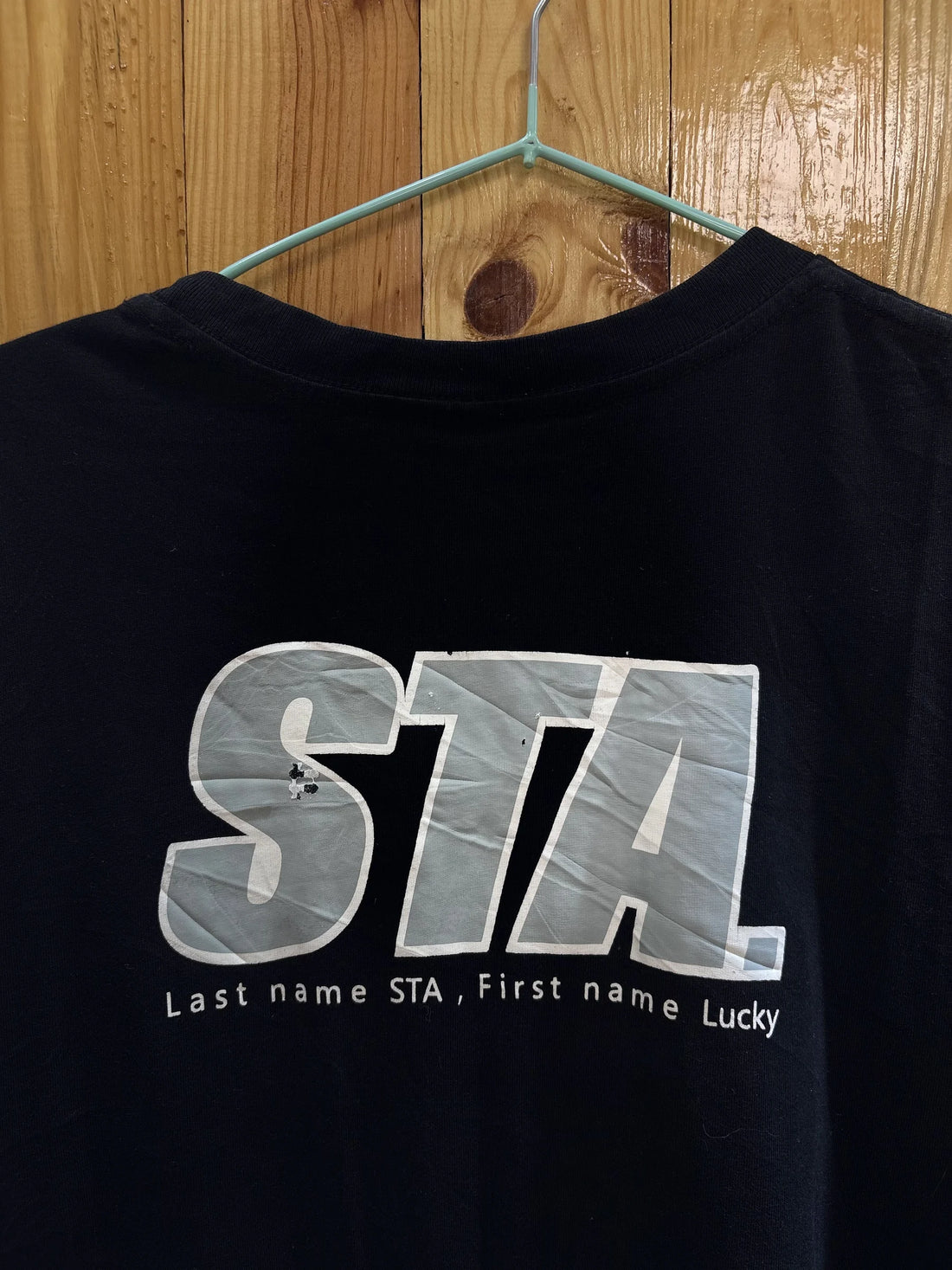 T-shirt noir STA