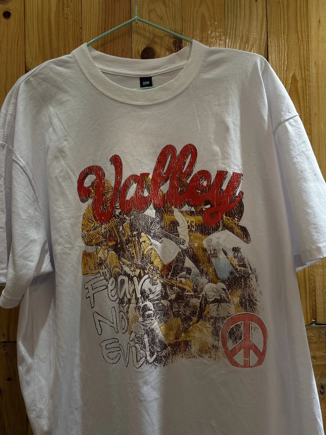 T-shirt blanc graphique Valley