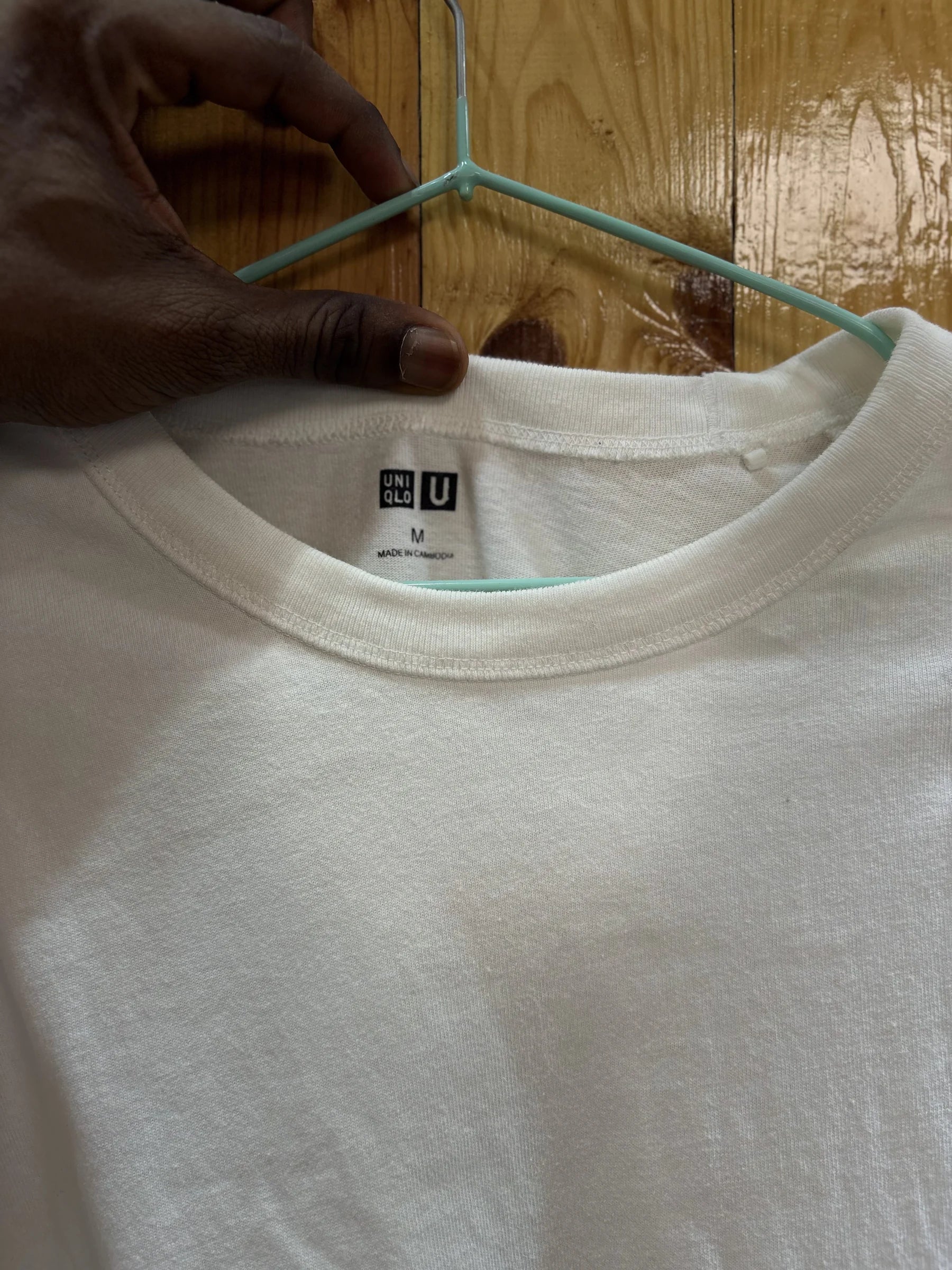 T-shirt blanc coton essentiel