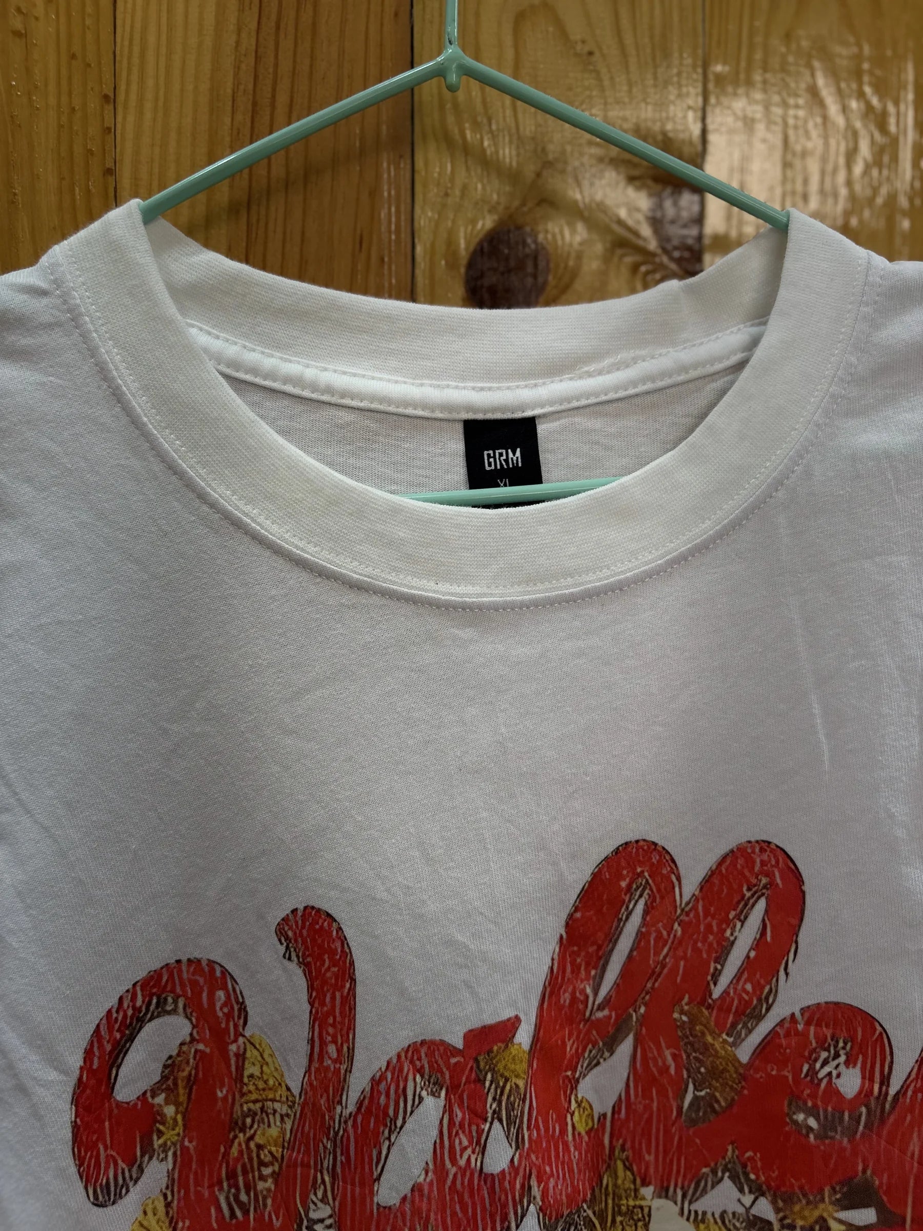 T-shirt blanc graphique Valley