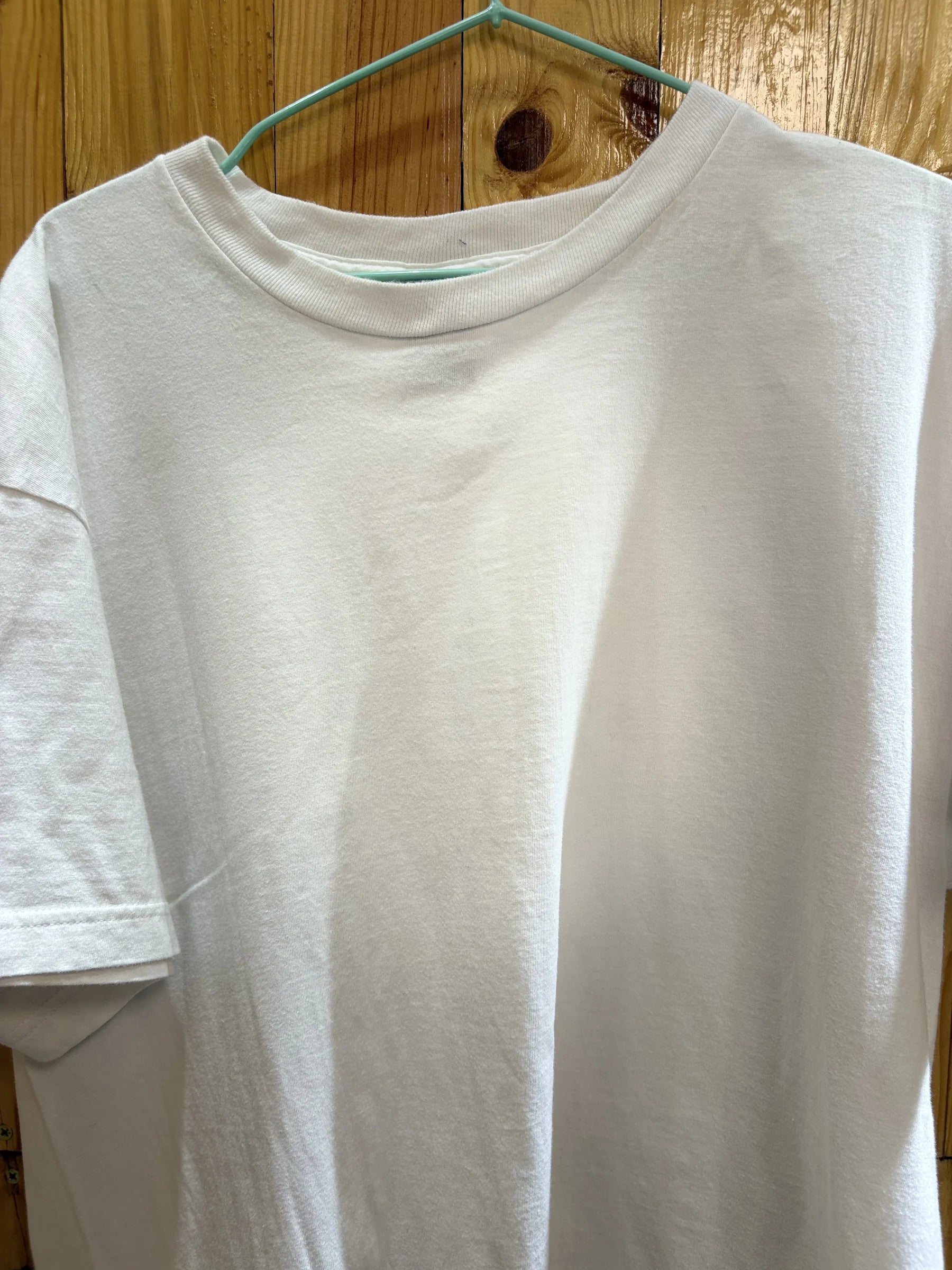 T-shirt blanc premium minimal