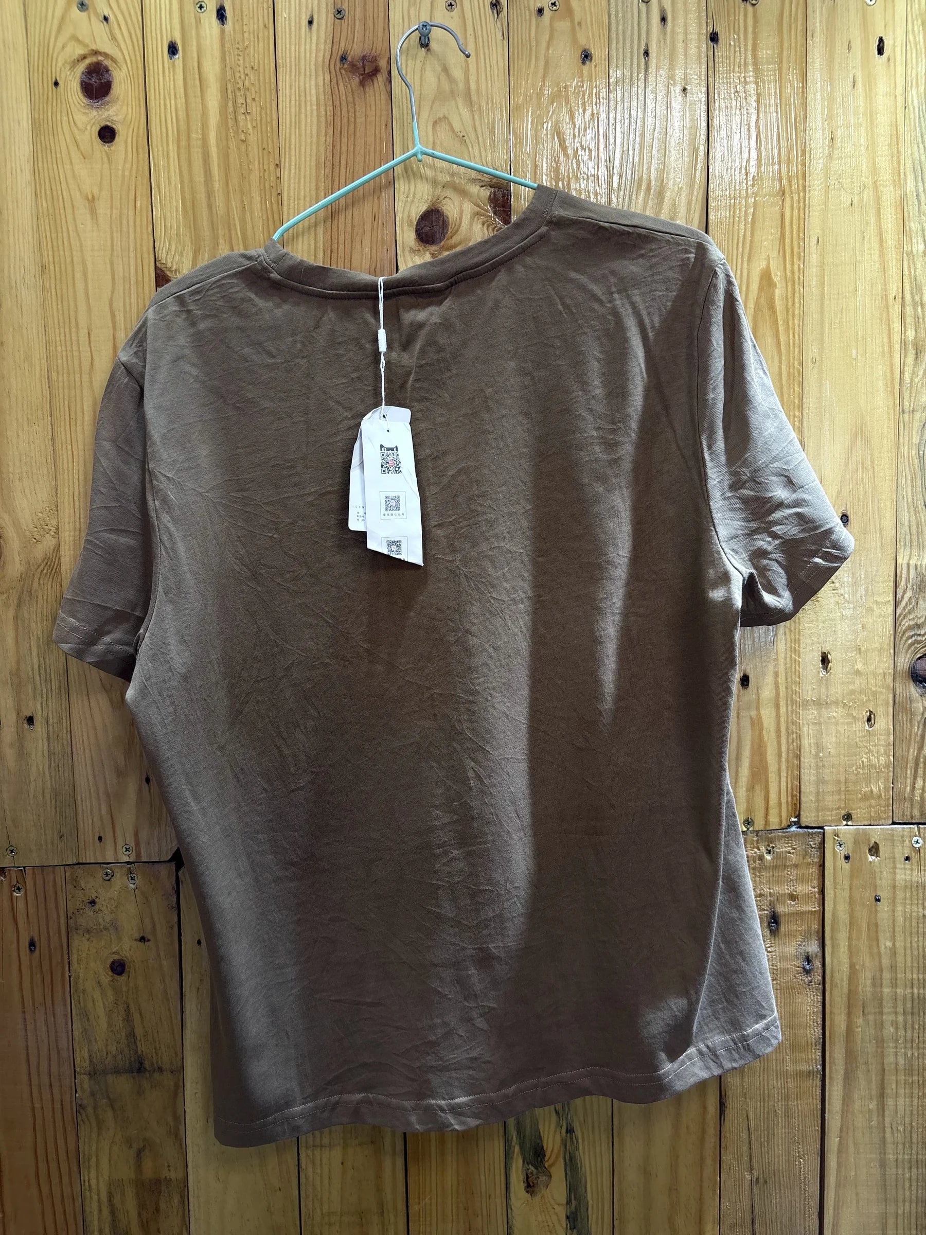 T-shirt marron graphique 1987