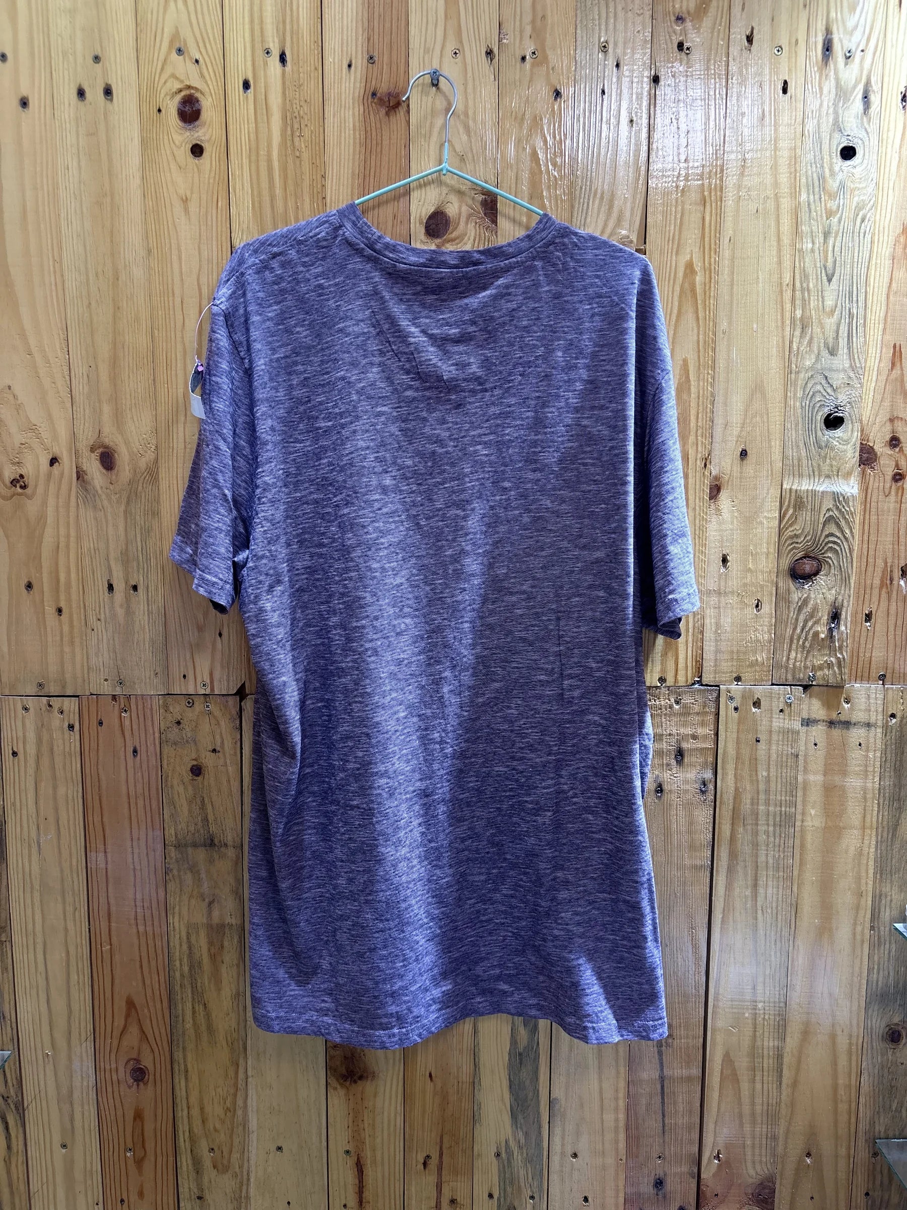T-shirt violet chiné