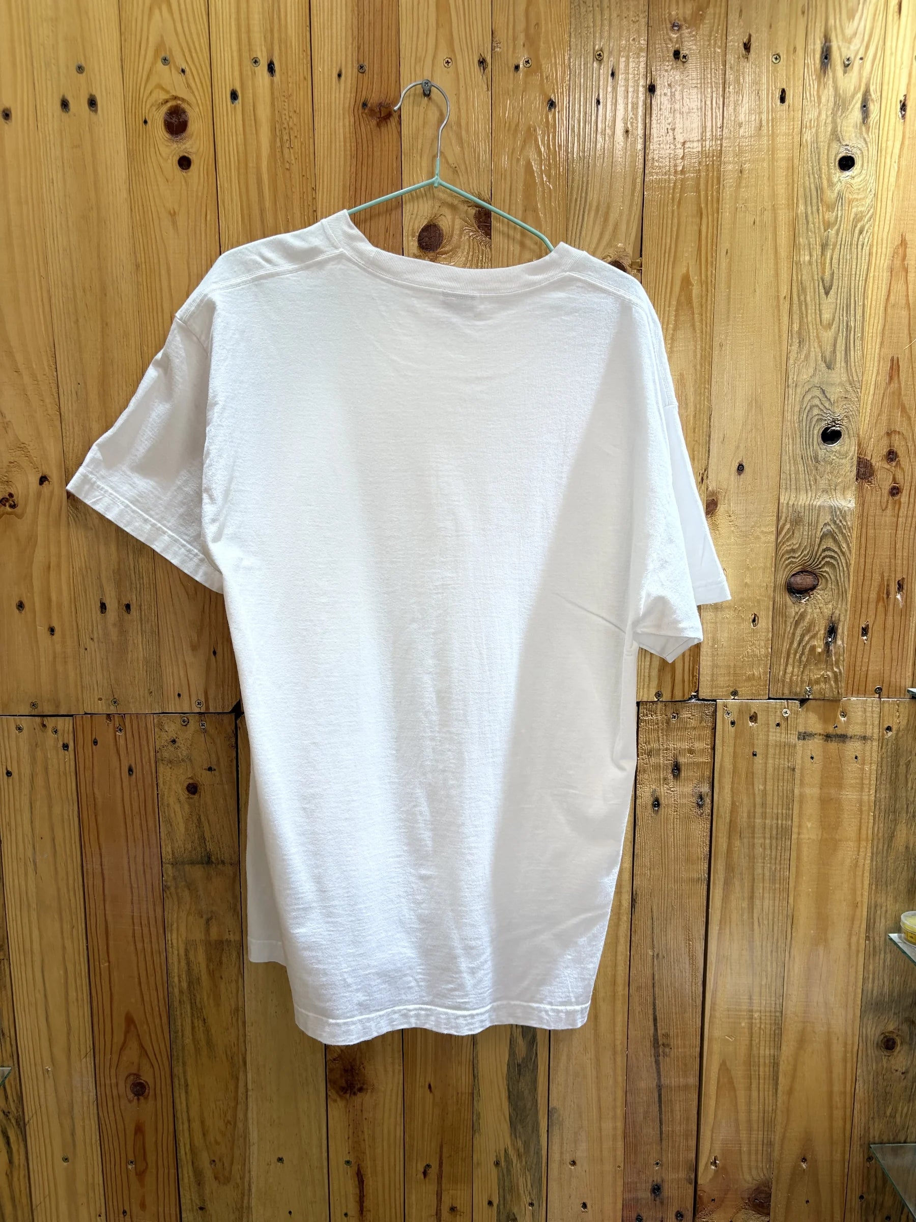 T-shirt blanc premium minimal