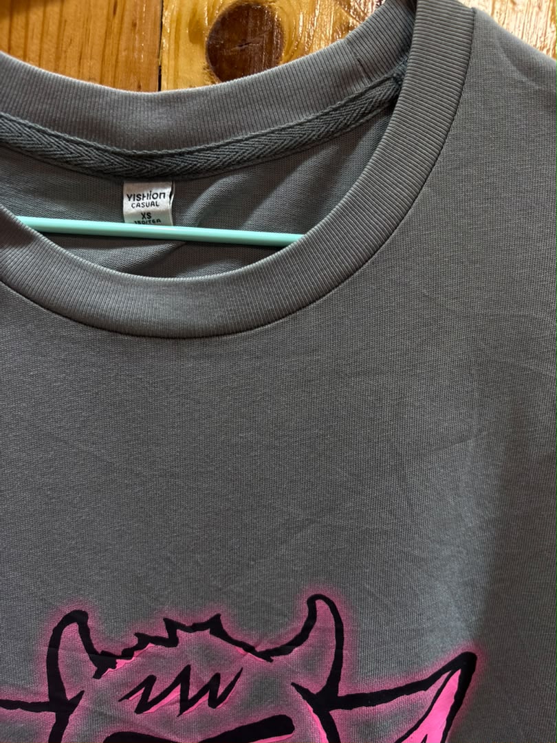 T-shirt Pink Monster