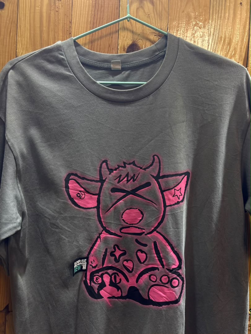 T-shirt Pink Monster