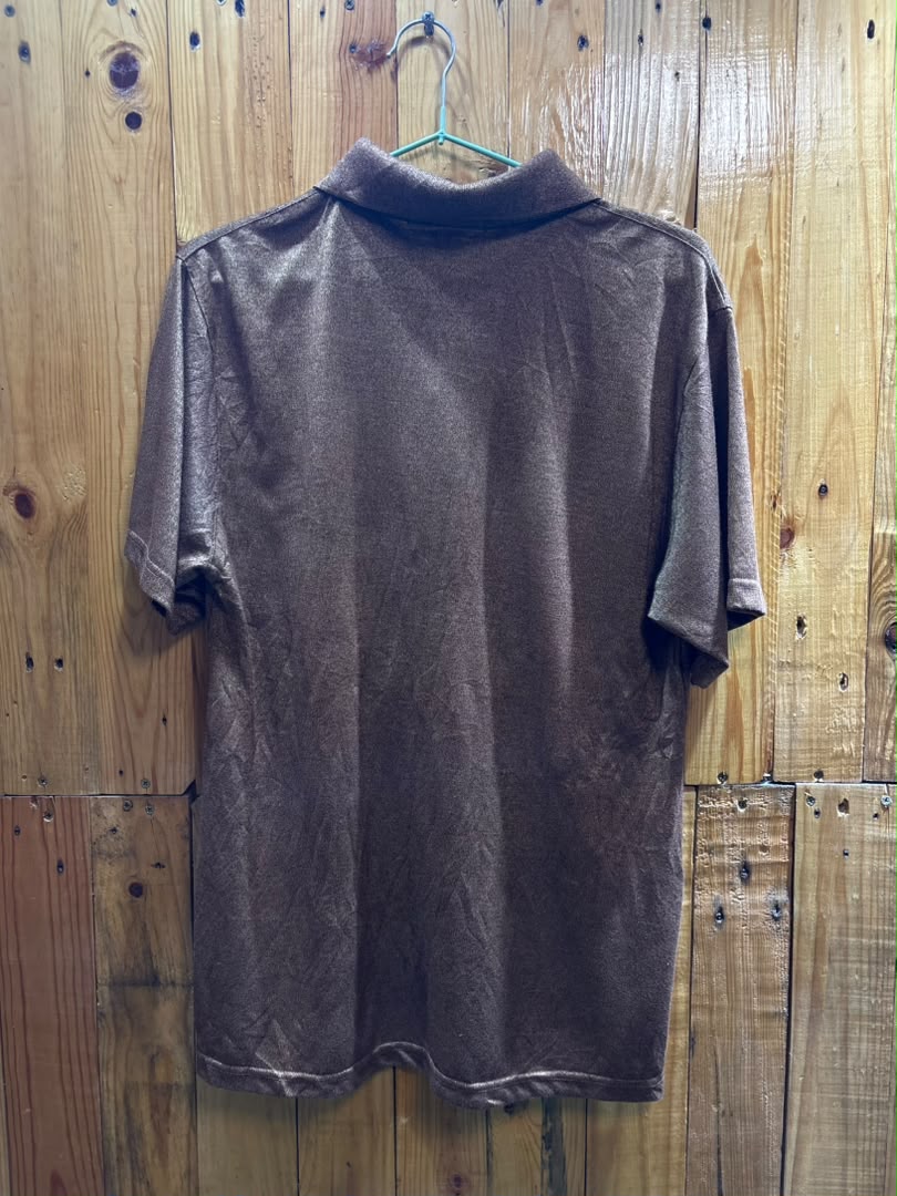 Polo Zip Marron