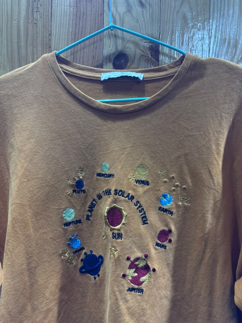 T-shirt Solar System Sable