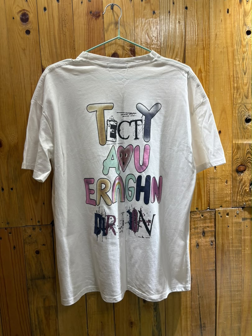 T-shirt Deep Trend Blanc