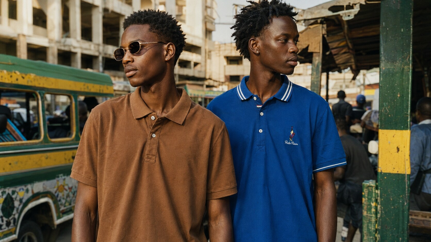 POLOS · COLOBANE — campagne éditoriale MBEDD BI à Dakar